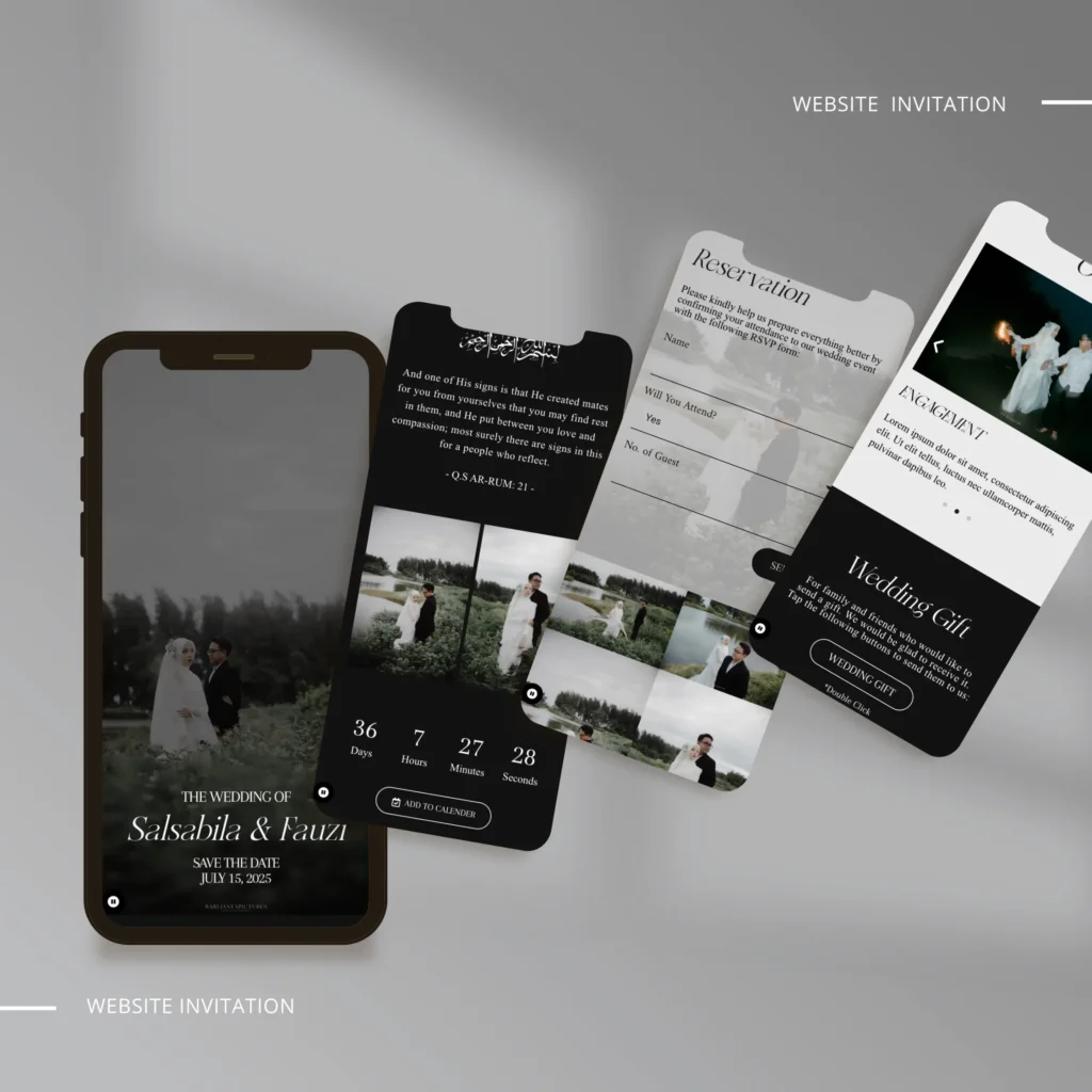 Mockup - Undangan Digital Bandung