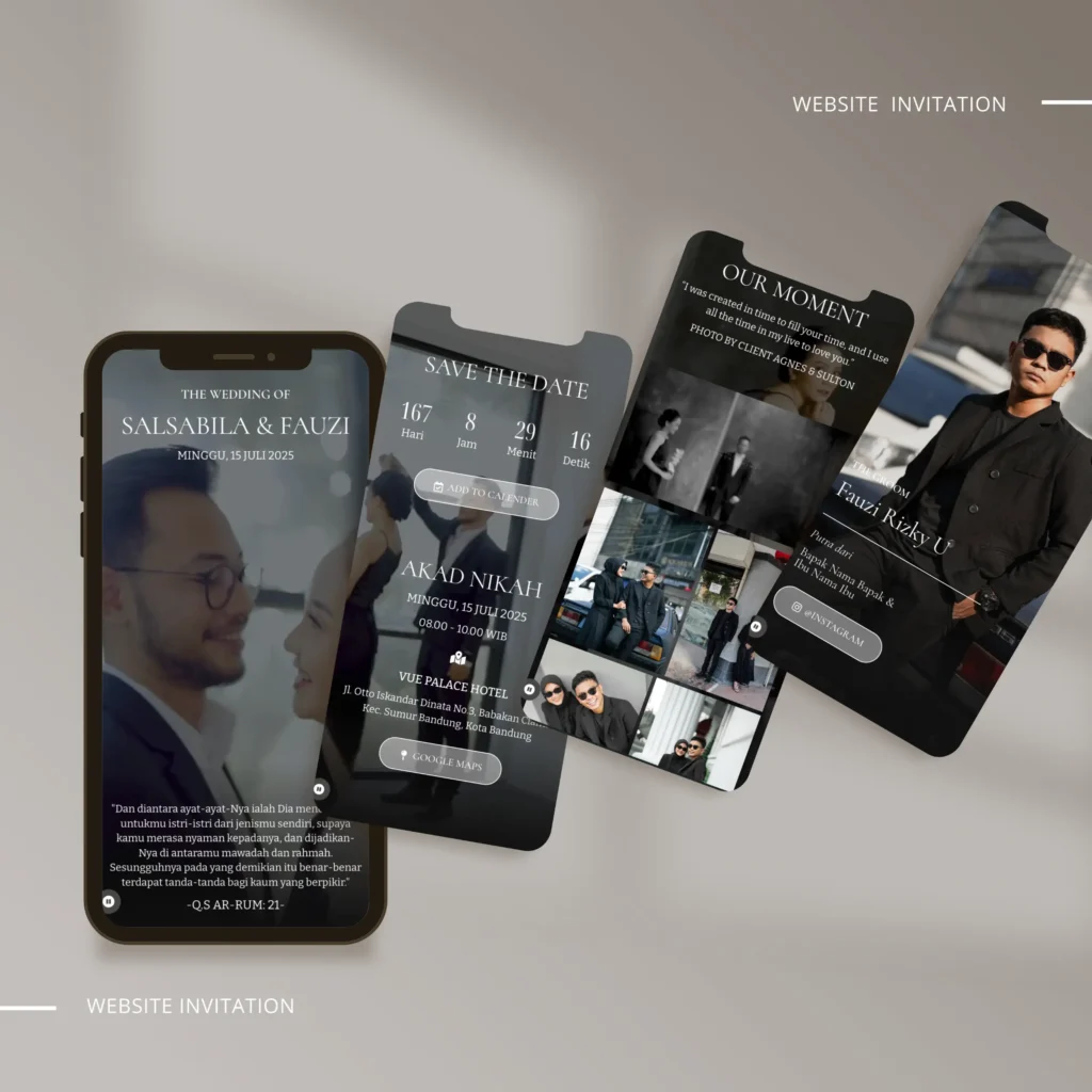 Mockup - Undangan Digital Bandung