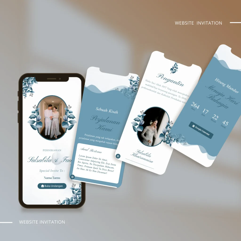 Mockup - Undangan Digital Bandung