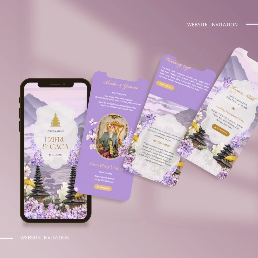 Mockup - Undangan Digital Bandung