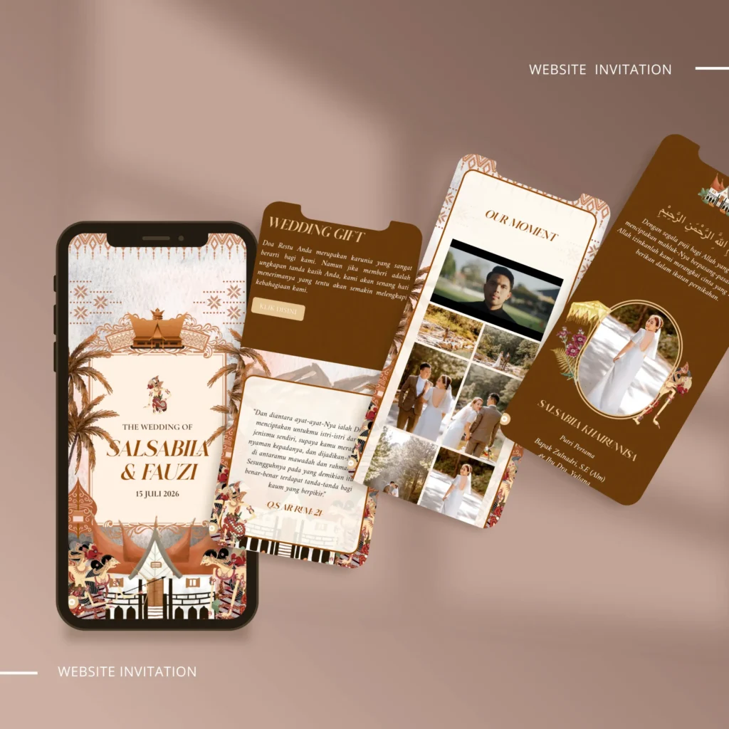 Mockup - Undangan Digital Bandung