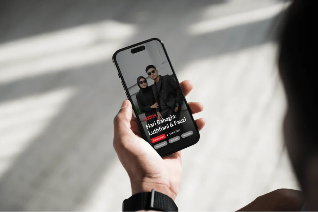 Mockup - Undangan Digital Bandung